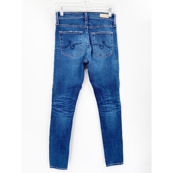 AG Adriano Goldschmied Medium Blue Wash Farrah Ankle Skinny Jeans Size 26R - Picture 4 of 7